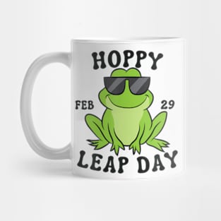 Funny Frog Lover Hoppy Leap Day February 29 Kids Adults Mug